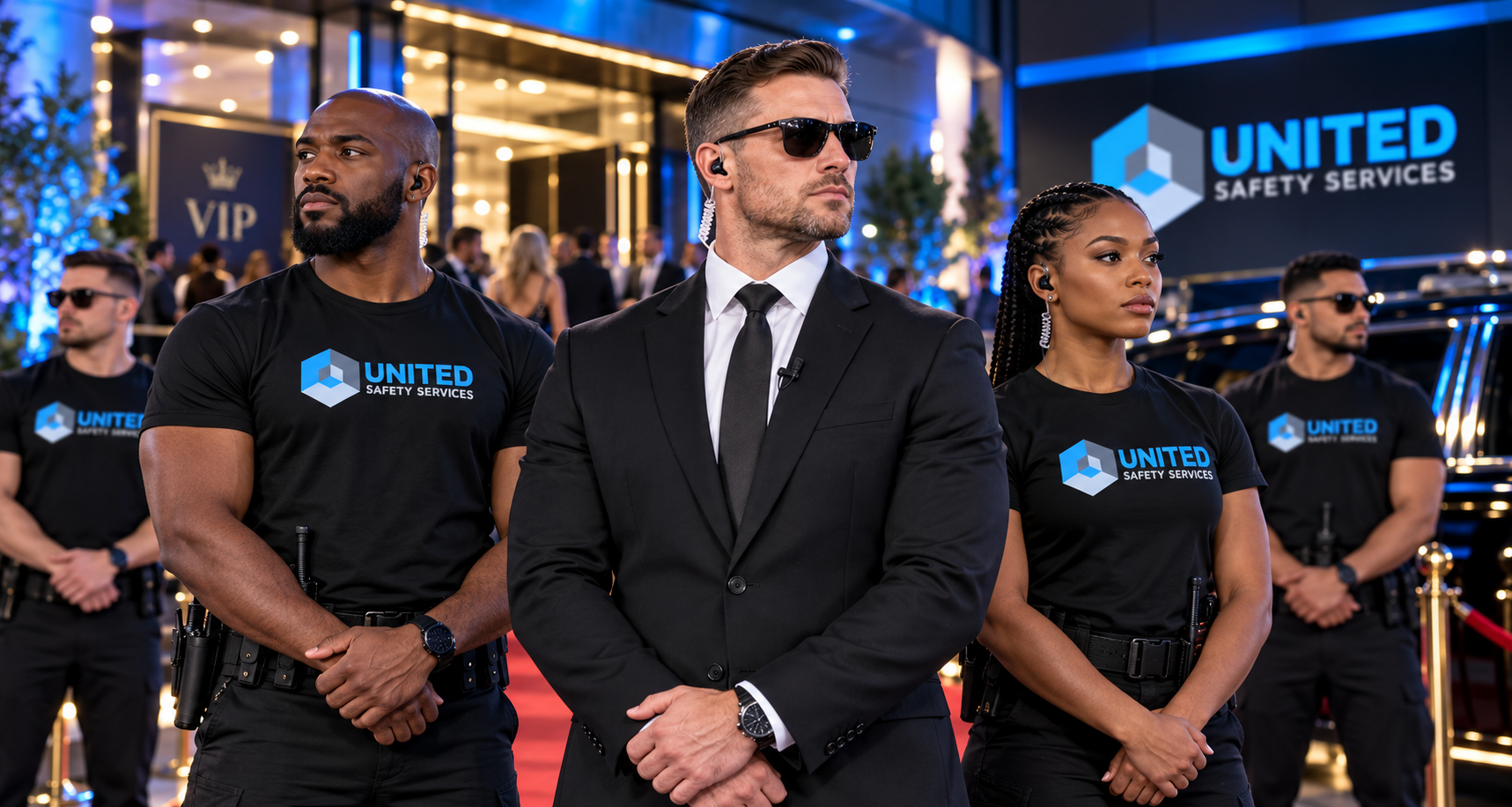 United Safety Services professional event security team